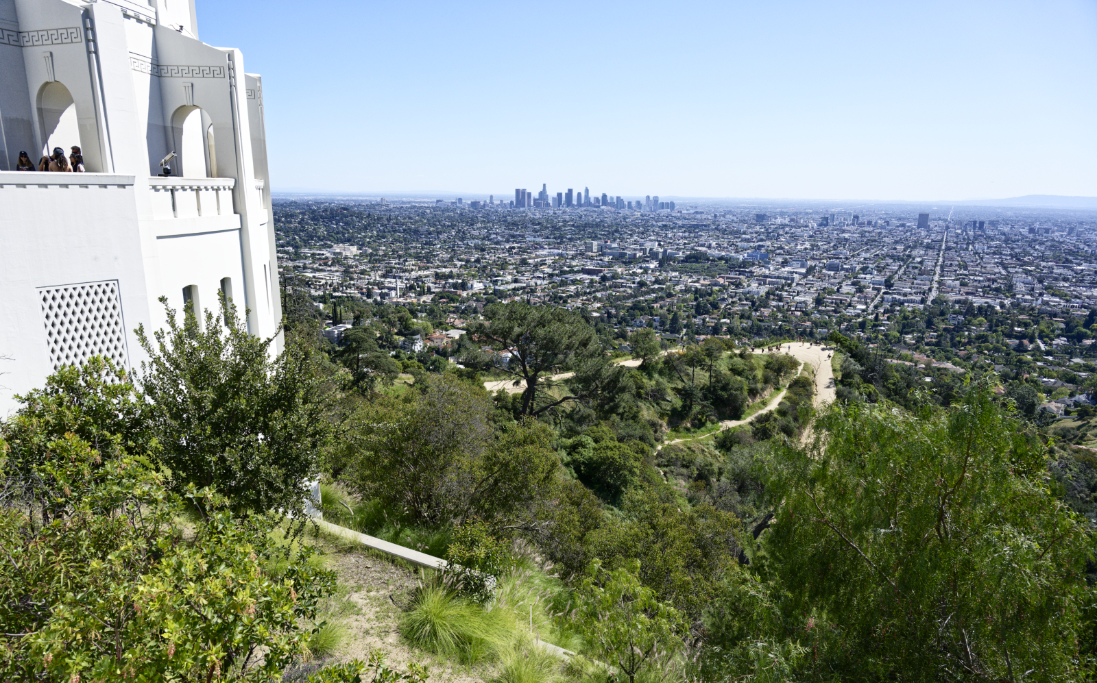View from the Griffith Observatory terrace