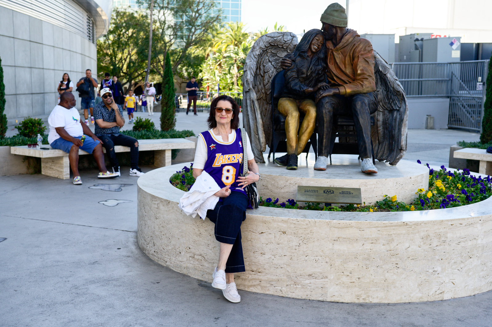 Pregame photo in downtown Los Angeles